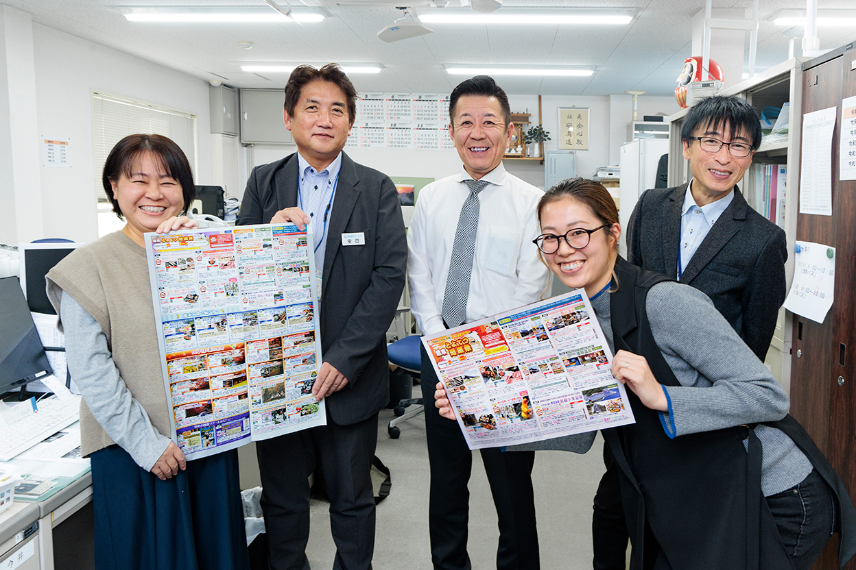 団体営業課内観