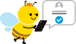 ログインするハニットちゃん