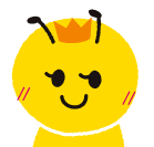 注意事項を案内するハニっトちゃん