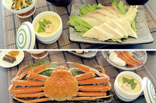 かに姿1杯付御膳orブリしゃぶ御膳