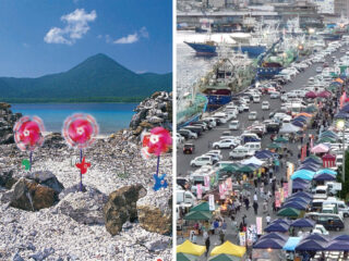 秘境下北半島と舘鼻岸壁朝市3日間