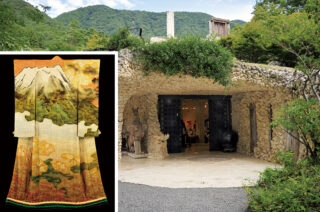 久保田一竹美術館とカジュアルフレンチコースの昼食