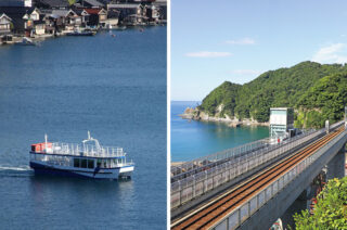 伊根湾めぐり遊覧船と絶景の余部鉄橋3日間
